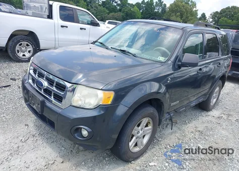2008 Ford Escape Hybrid из США, поврежденный, VIN 1FMCU49H98KD98760